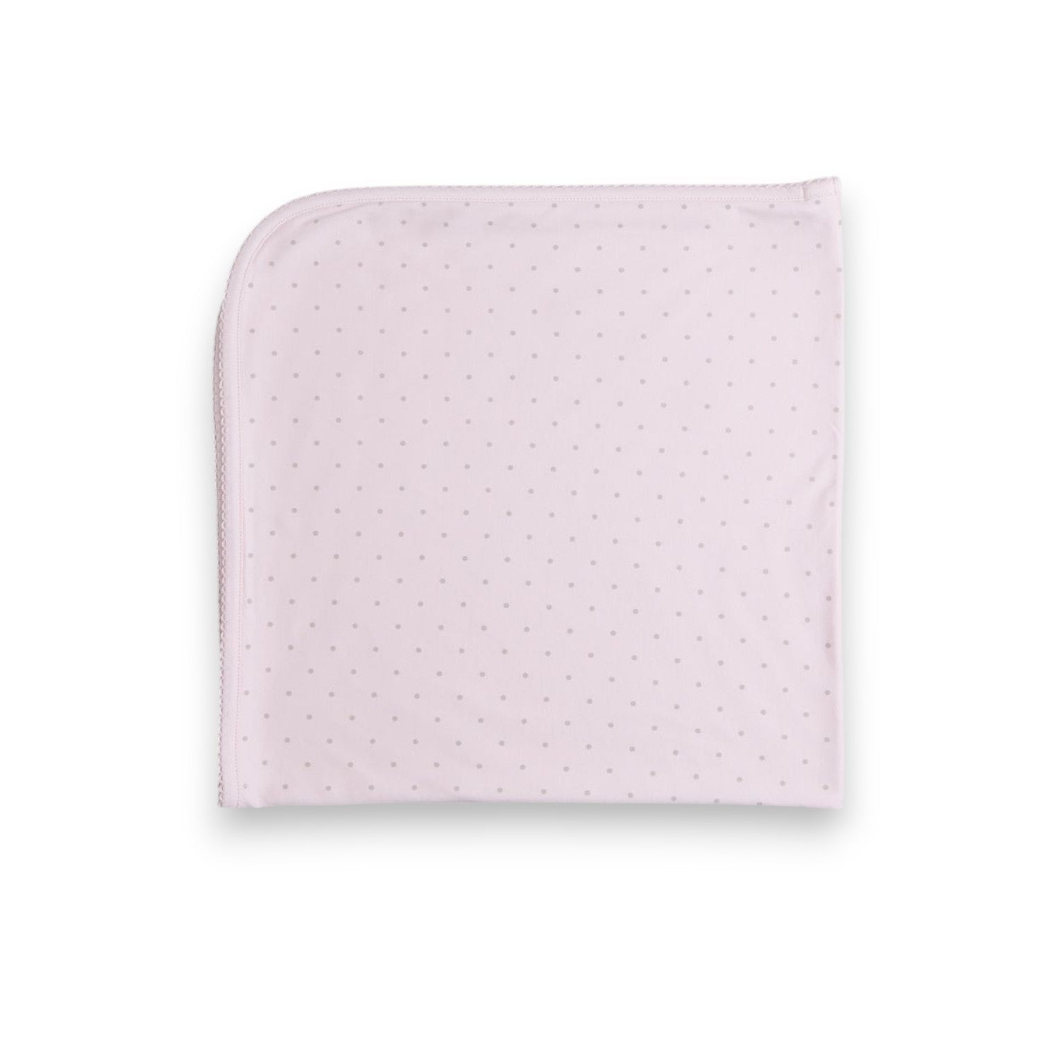Miocotton Sky Baby Blanket Grey Dots