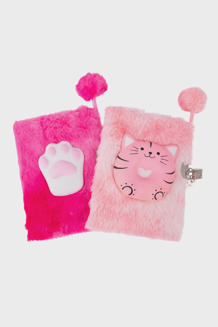 Great Pretenders Furry Friends Squishy Journal Cat assorted colors