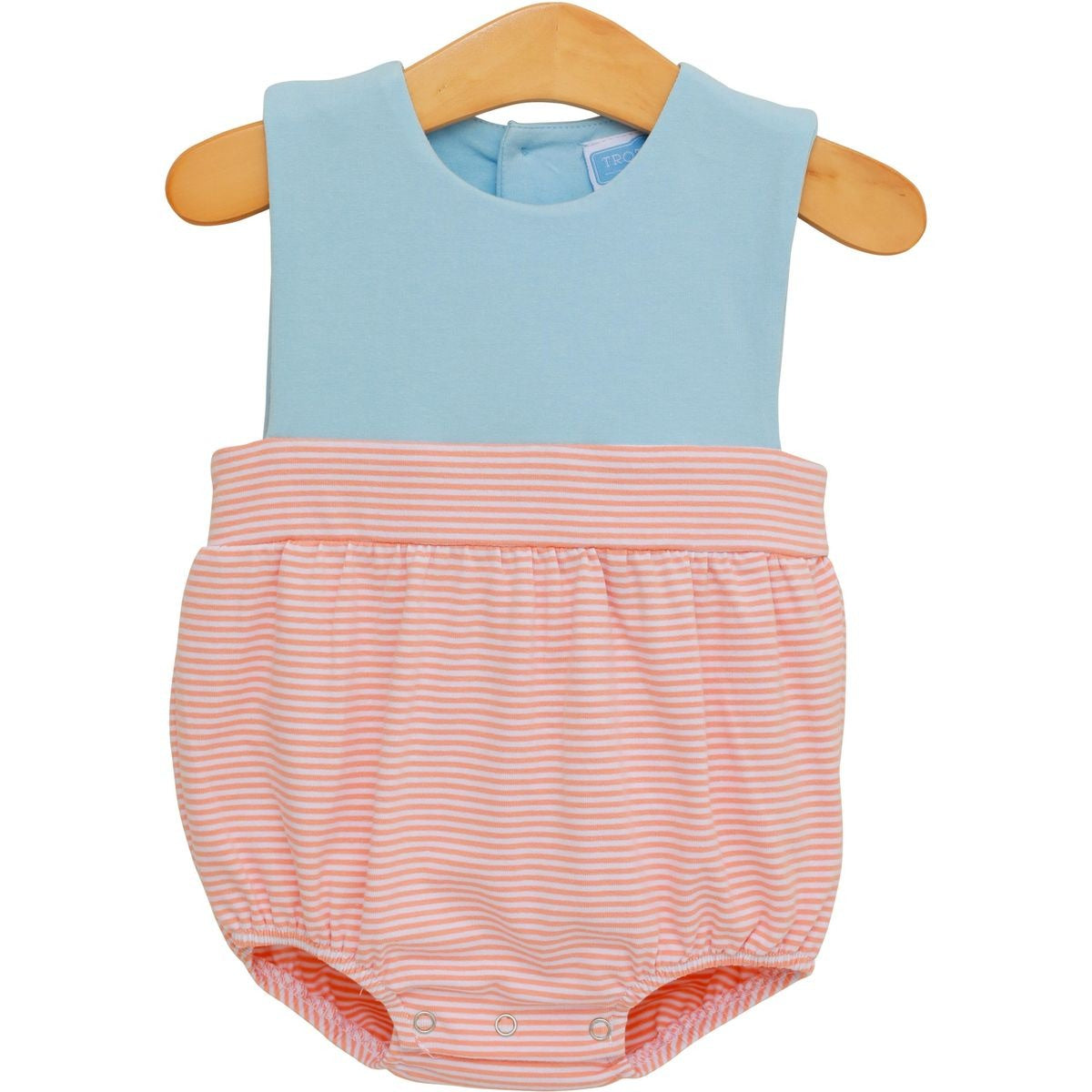 Trotter Street Kids Thomas Bubble Coral Stripe/Light Blue TSK-02536 5301