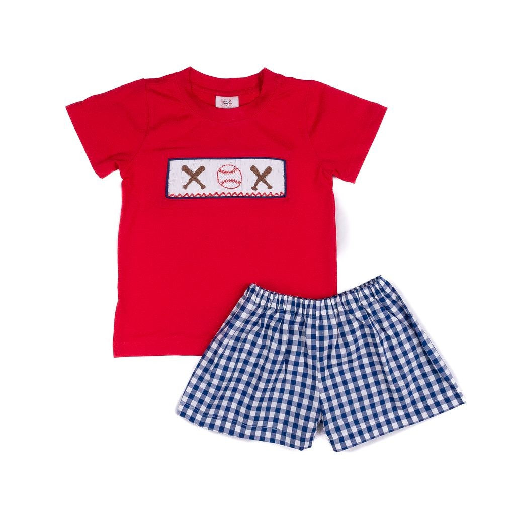 Shop Teeta Wyatt Short Set Baseball 5302