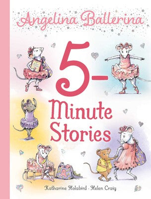 Simon & Schuster Angelina Ballerina 5 minute stories