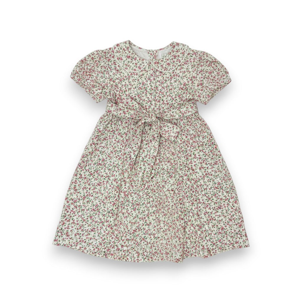 Sweet Dreams Samantha Floral Smocked W/3 Buttons Dress NHC203
