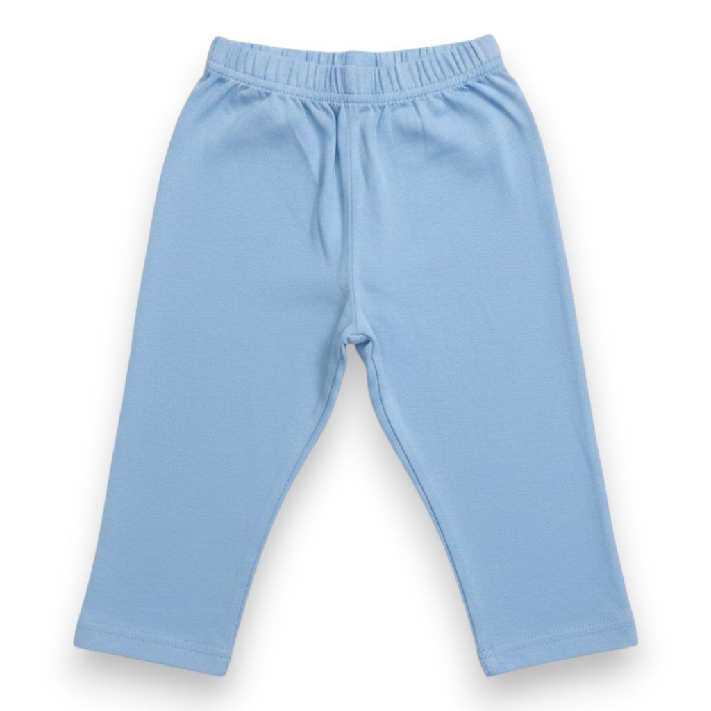 Luigi Jersey Straight Pants Sky Blue P014-57