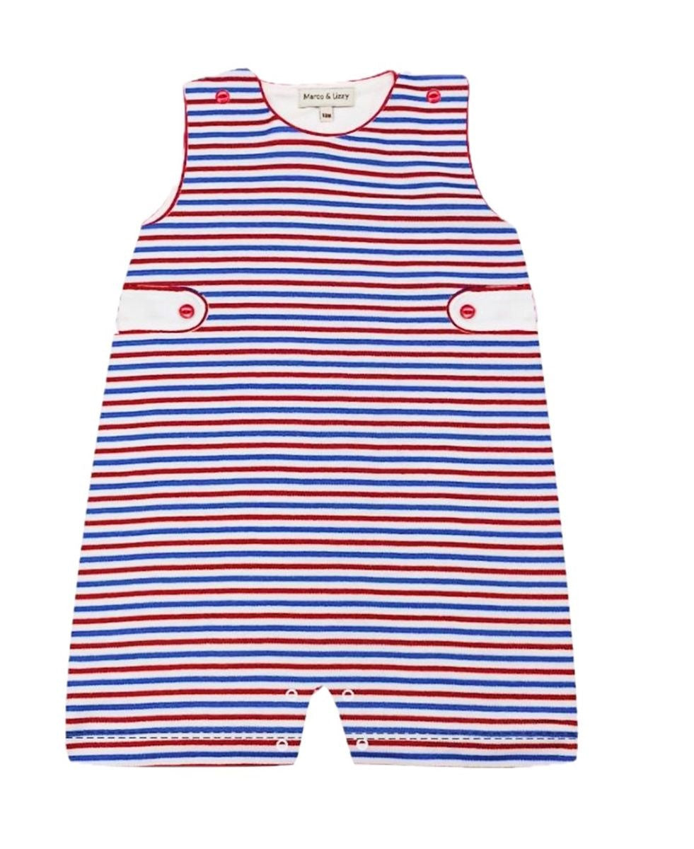 Marco & Lizzy Patriotic Collection Boys Overall IF-0047R 5302