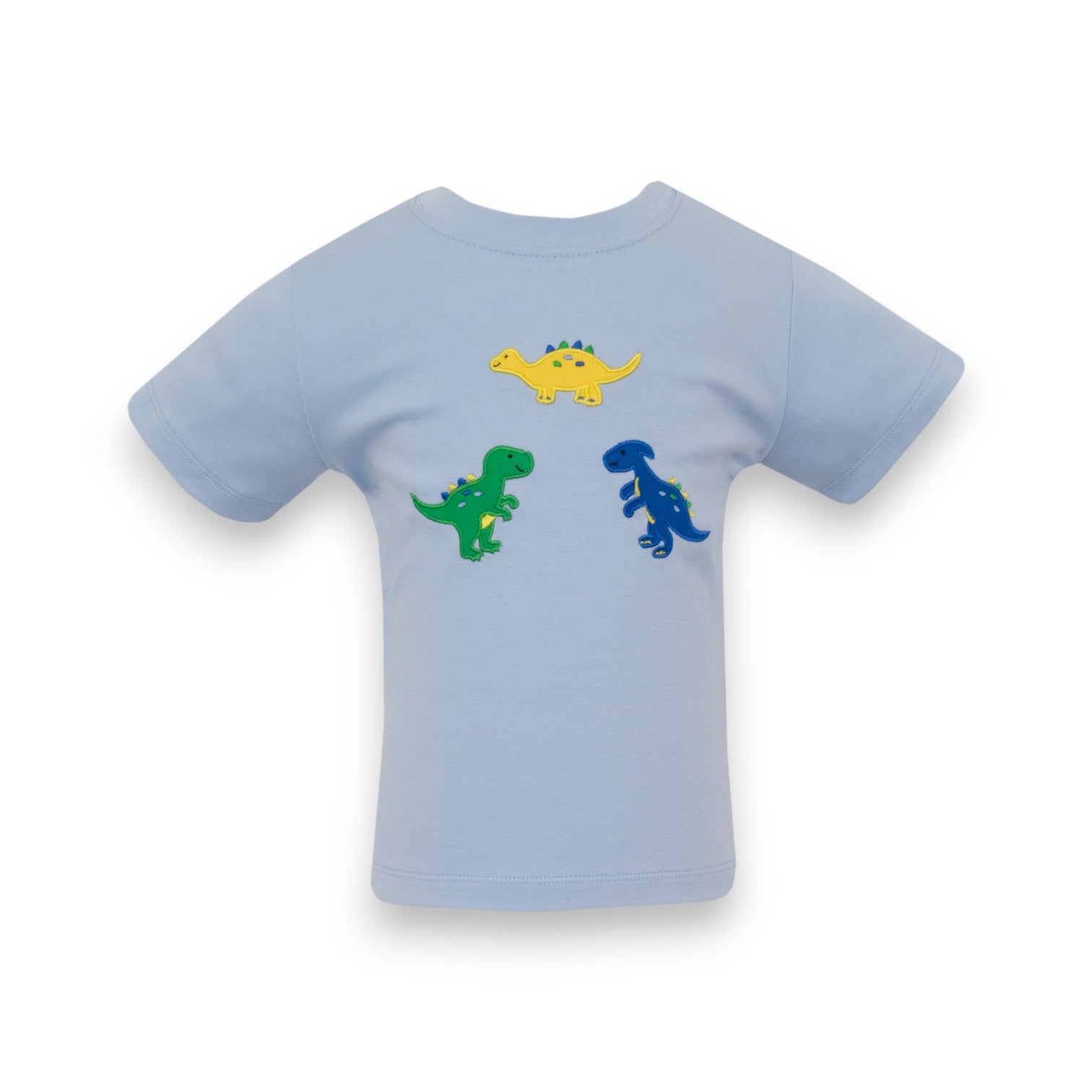 Claire & Charlie Dinosaurs Lt Blue Knit Boys T-Shirt 5038P-CS26 5303