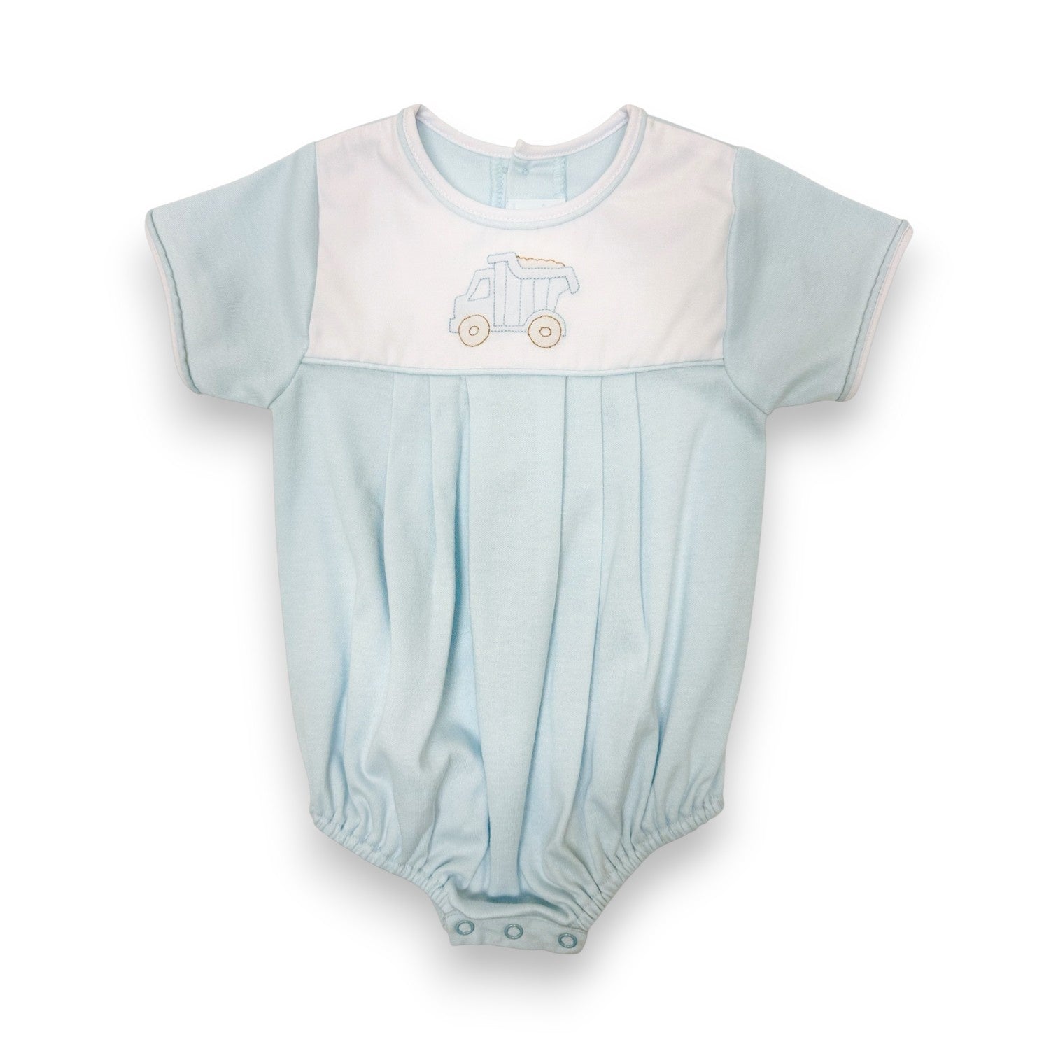 Auraluz Knit Bubble W/Blue Dumptruck 6611 5303