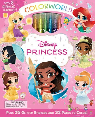 Simon & Schuster Colorworld Disney Princess