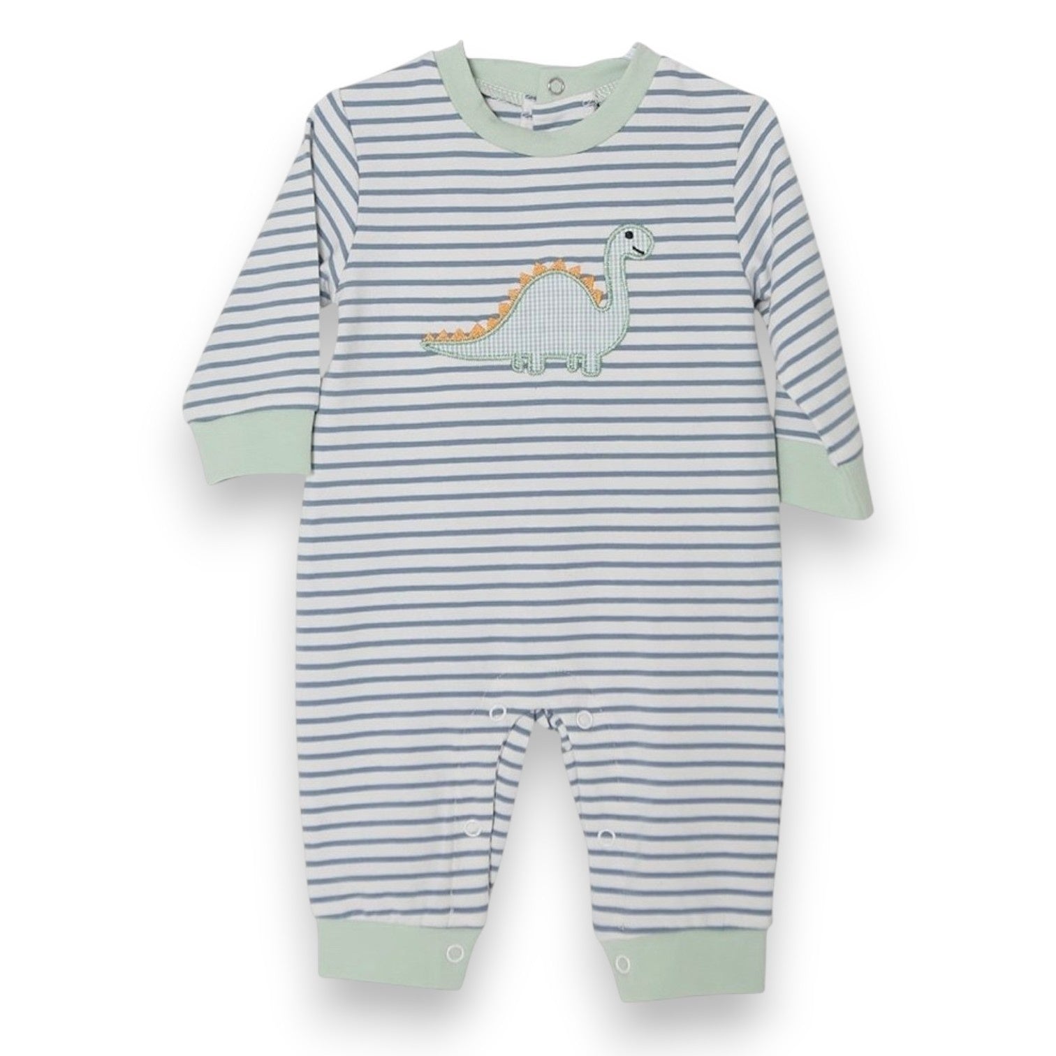 Three Sisters Dinosaur Applique Boys Romper 841 5307
