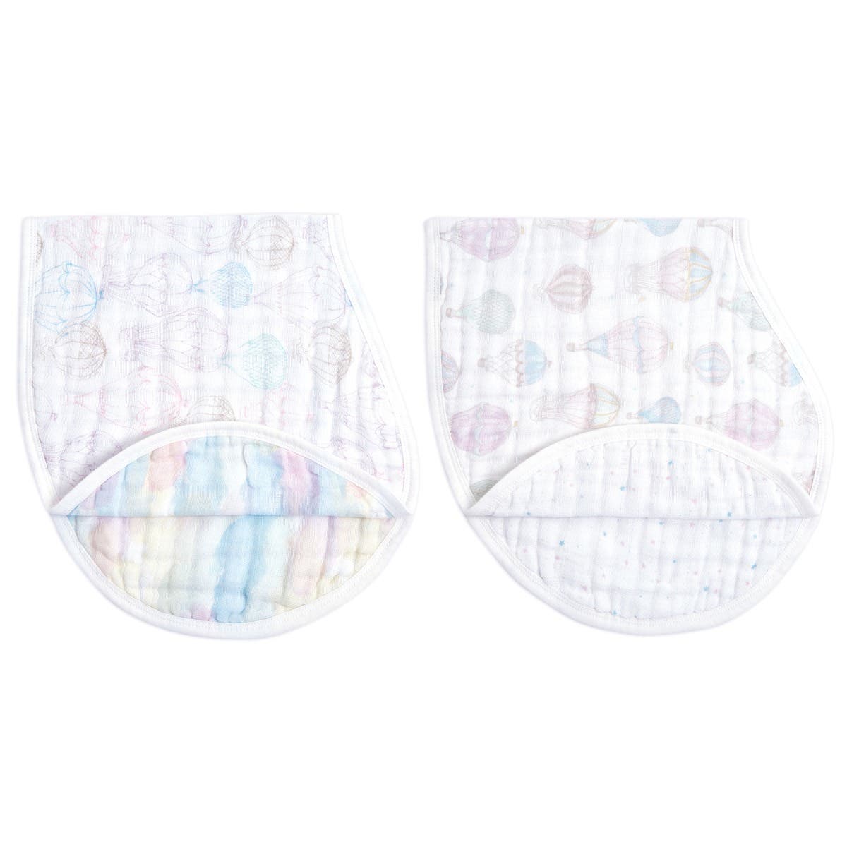 Aden & Anais 2-Pack Classic Muslin Burpy Bib