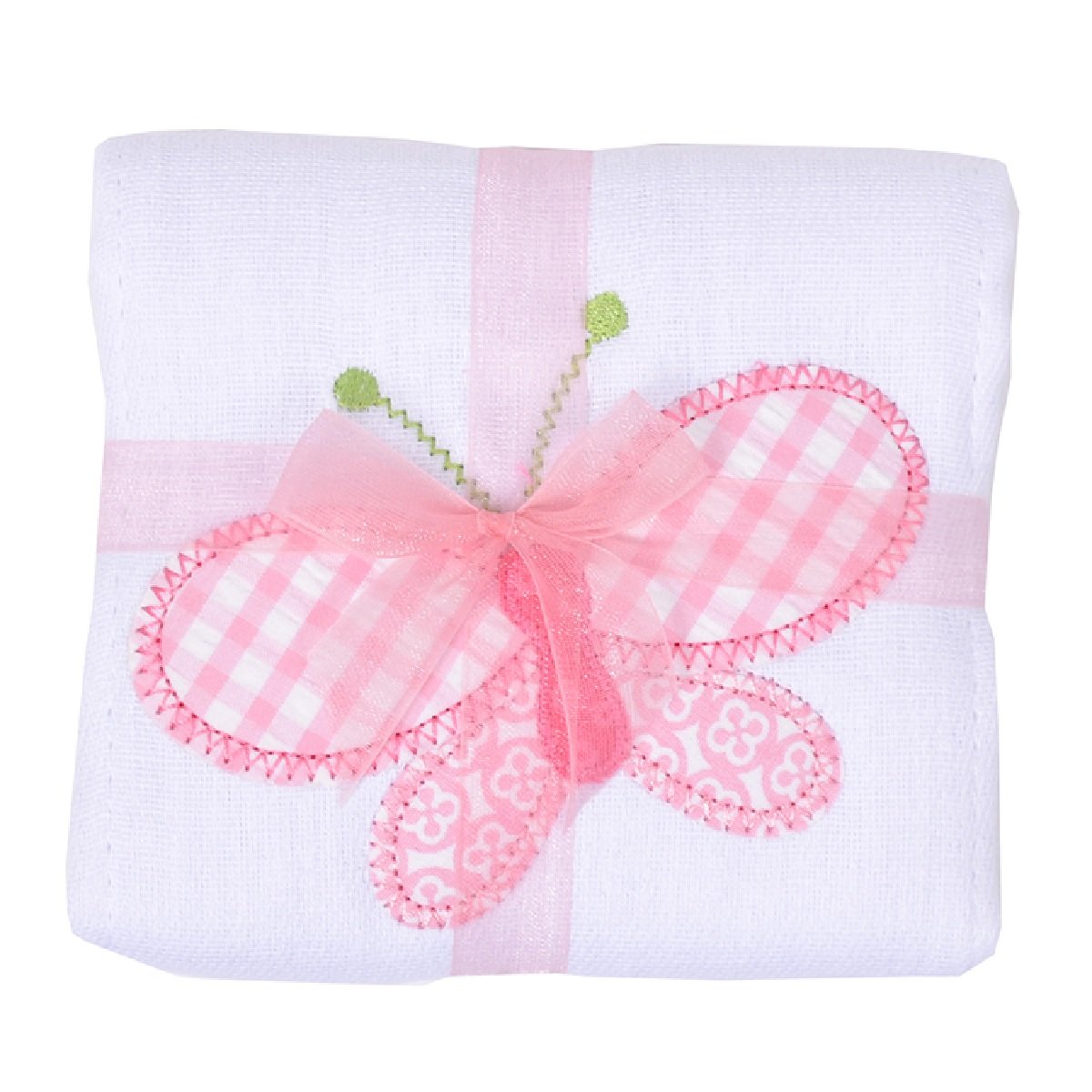 3 Marthas Applique Burp Pad