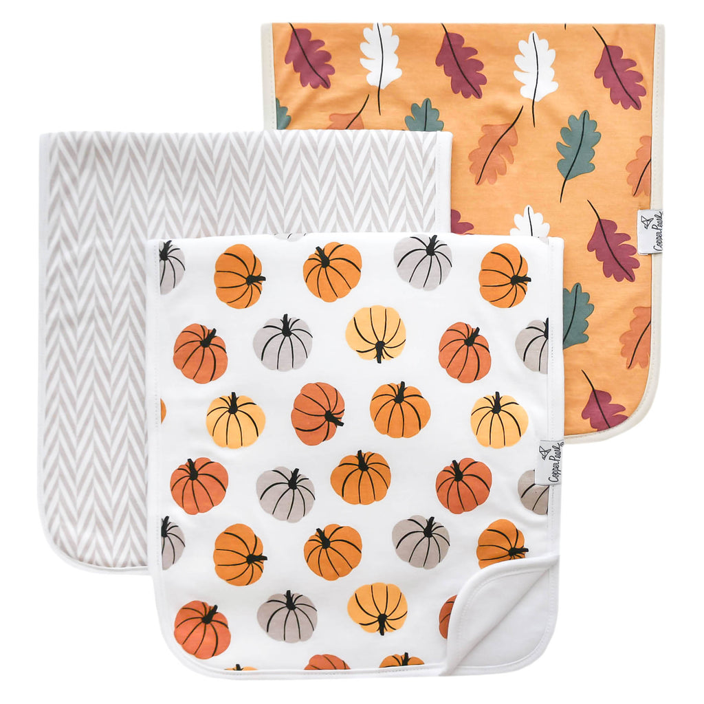 Copper Pearl Premium Burp Cloths