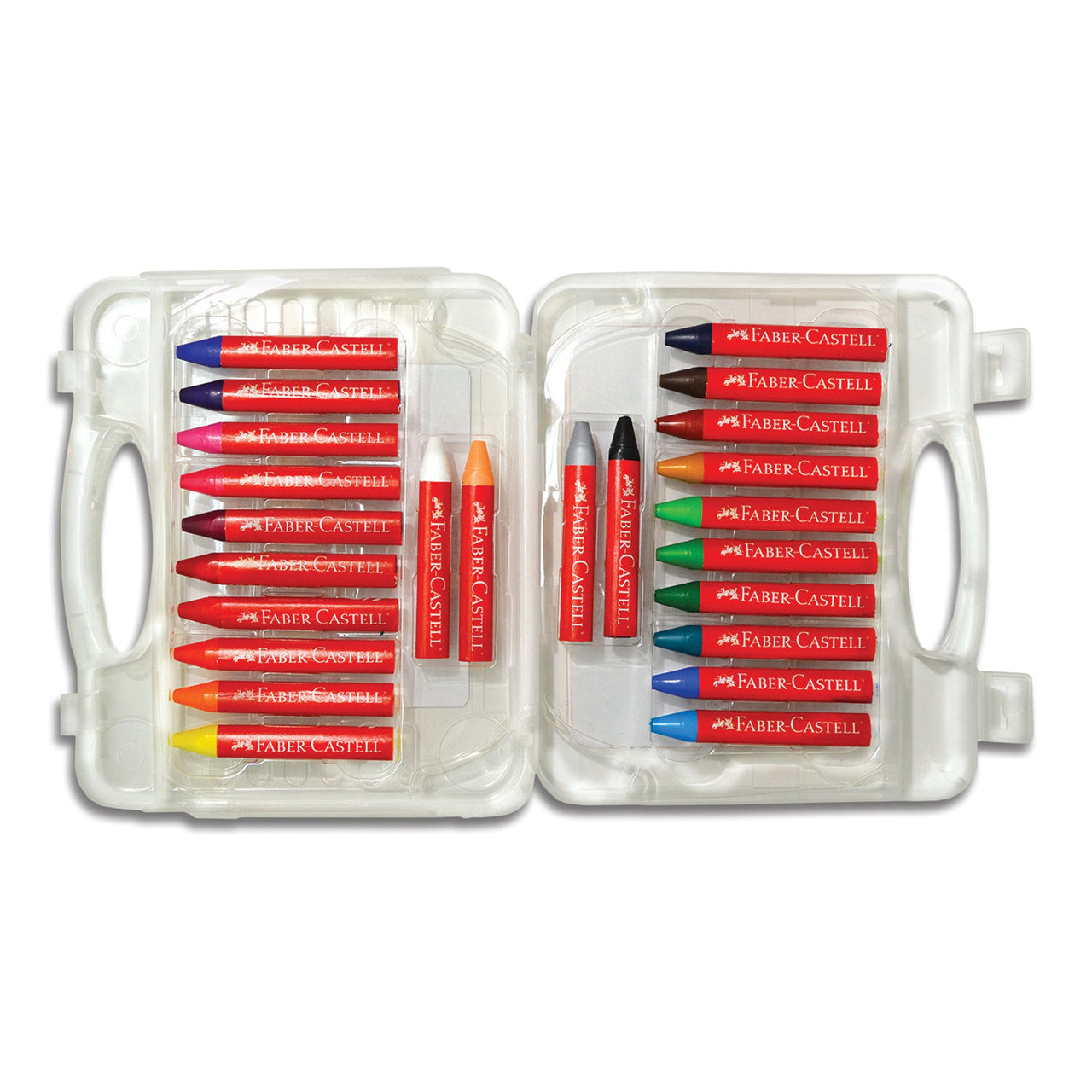Creativity 24 Brilliant Beeswax Crayons in Storage Case