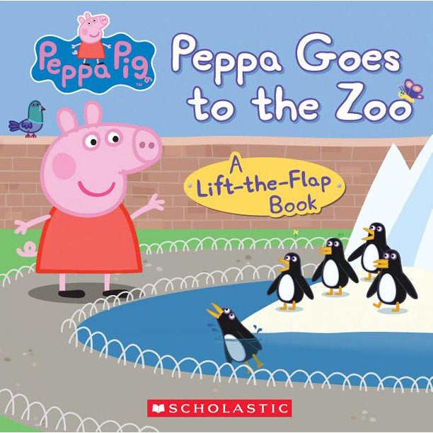 Scholastic Peppa goes to the Zoo LTF