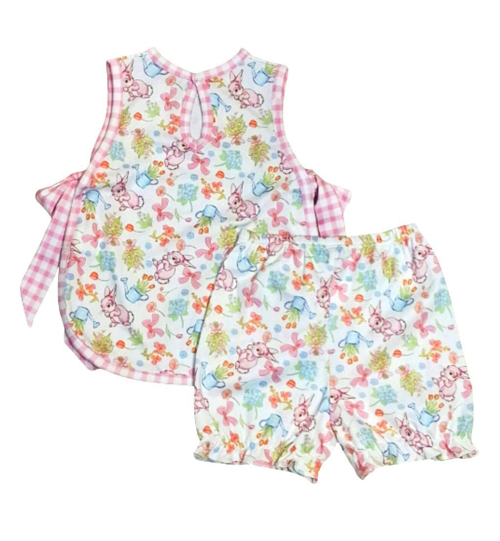 Marco & Lizzy Easter bunnies Collection Girl's Bloomer Set M-25-168 5302