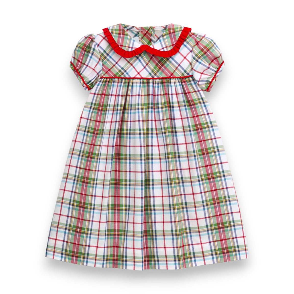Little English Eleanor Dress Douglas Plaid