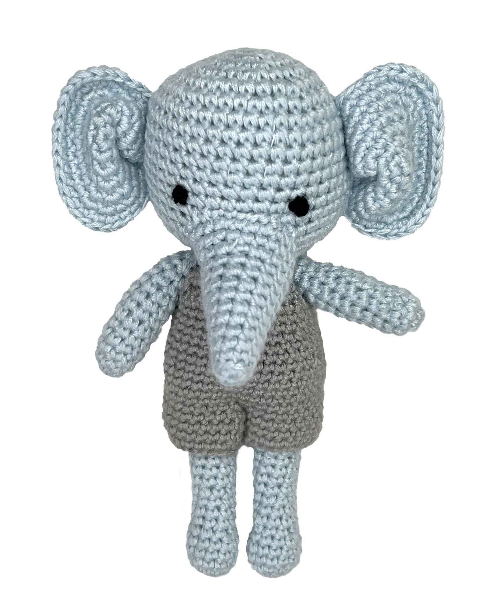 Zubels Bamboo Crochet Rattle