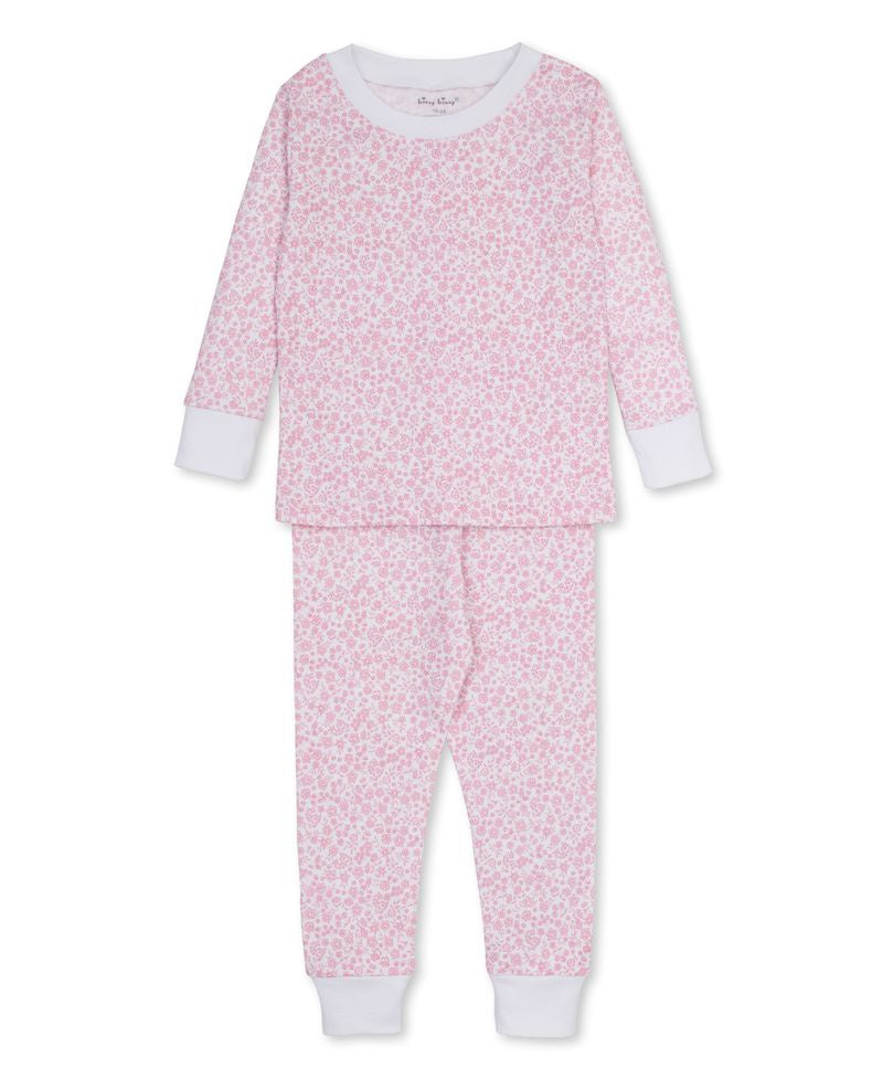Kissy Kissy Fall Blooms Pajama Set Snug Set Pink KG614917P-K650 5306