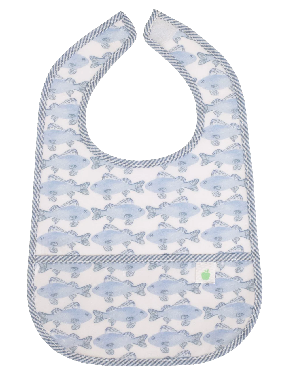 Apple of My Isla Laminated Bibs