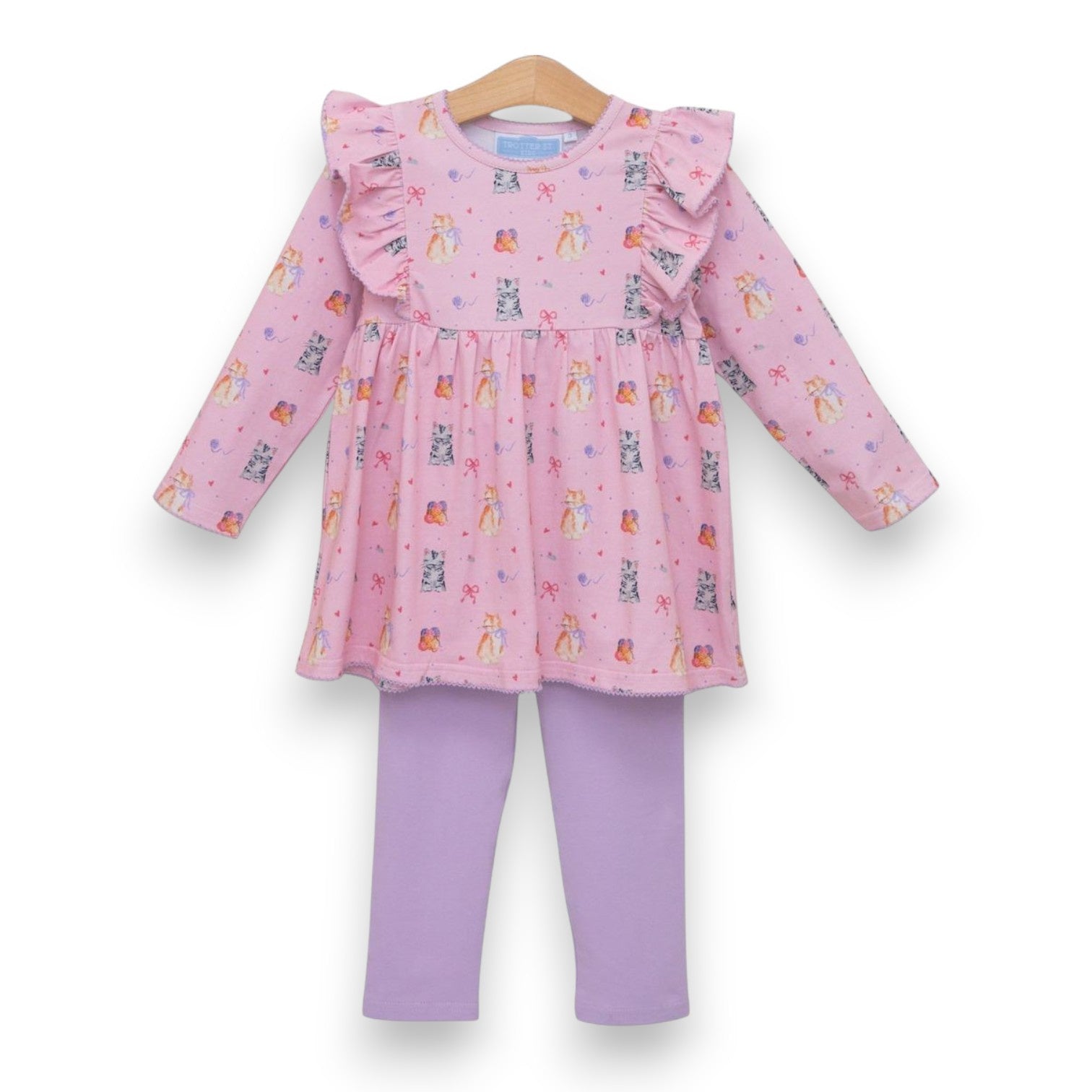 Trotter Street Kids Fluffy Friends Pant Set TSK-02889 5307