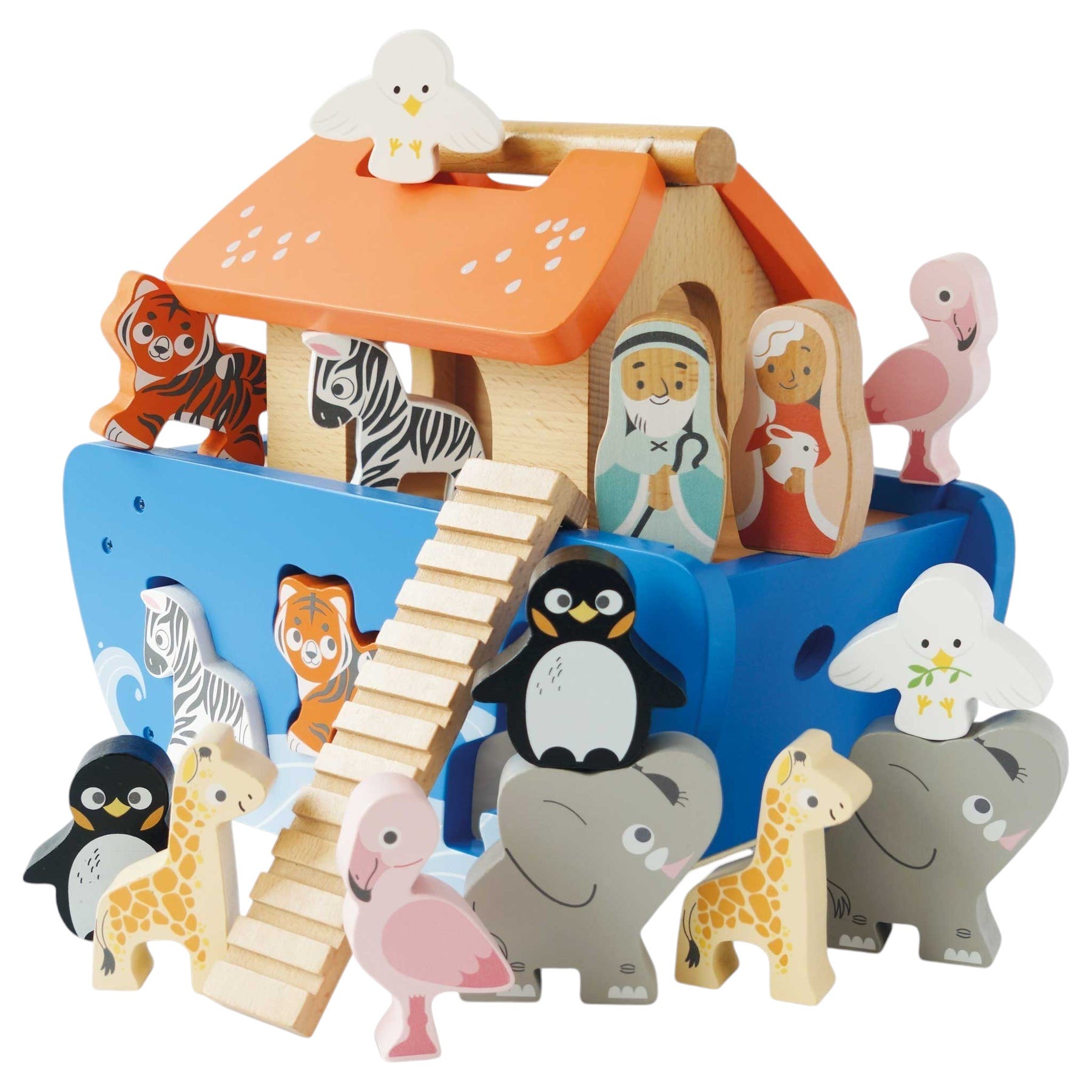 Le Toy Van Noah's Ark & Animals Shape Sorter