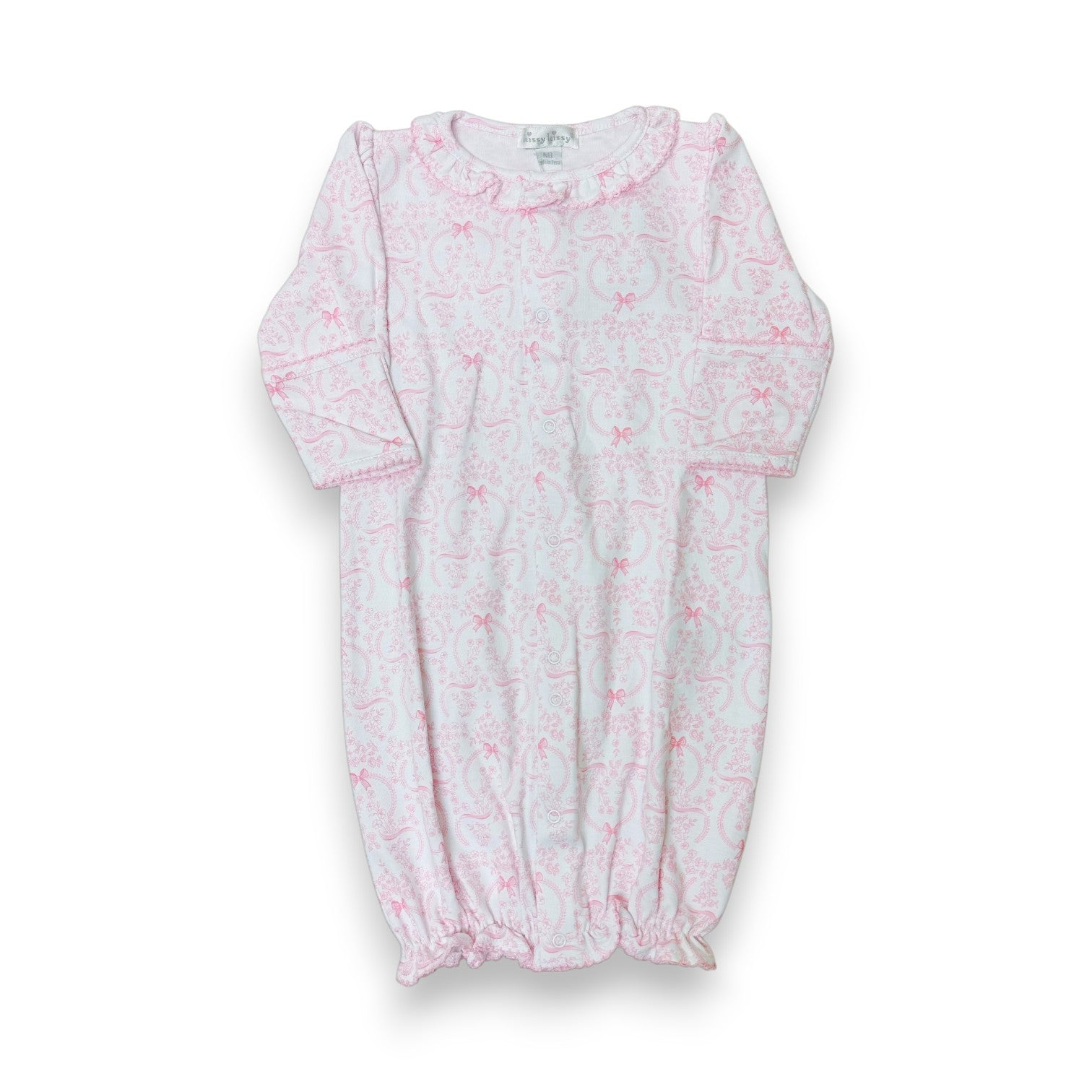 Kissy Kissy Delicate Blooming Bows Converter Gown PRT KGW14330N