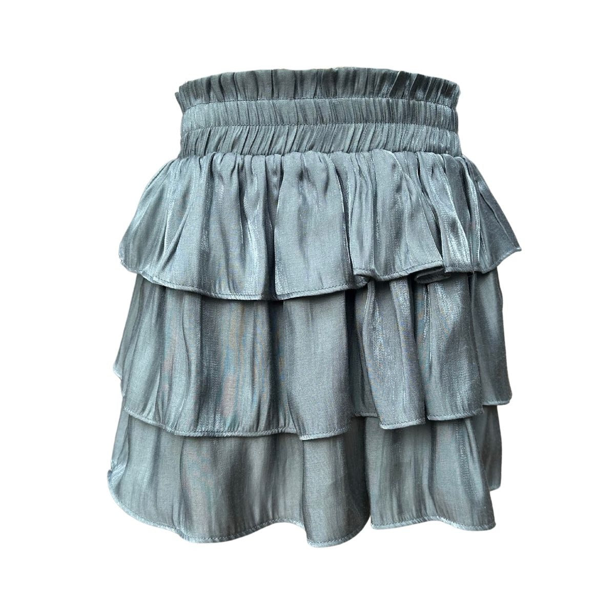 Pleat Luna Skirt Fog 5207