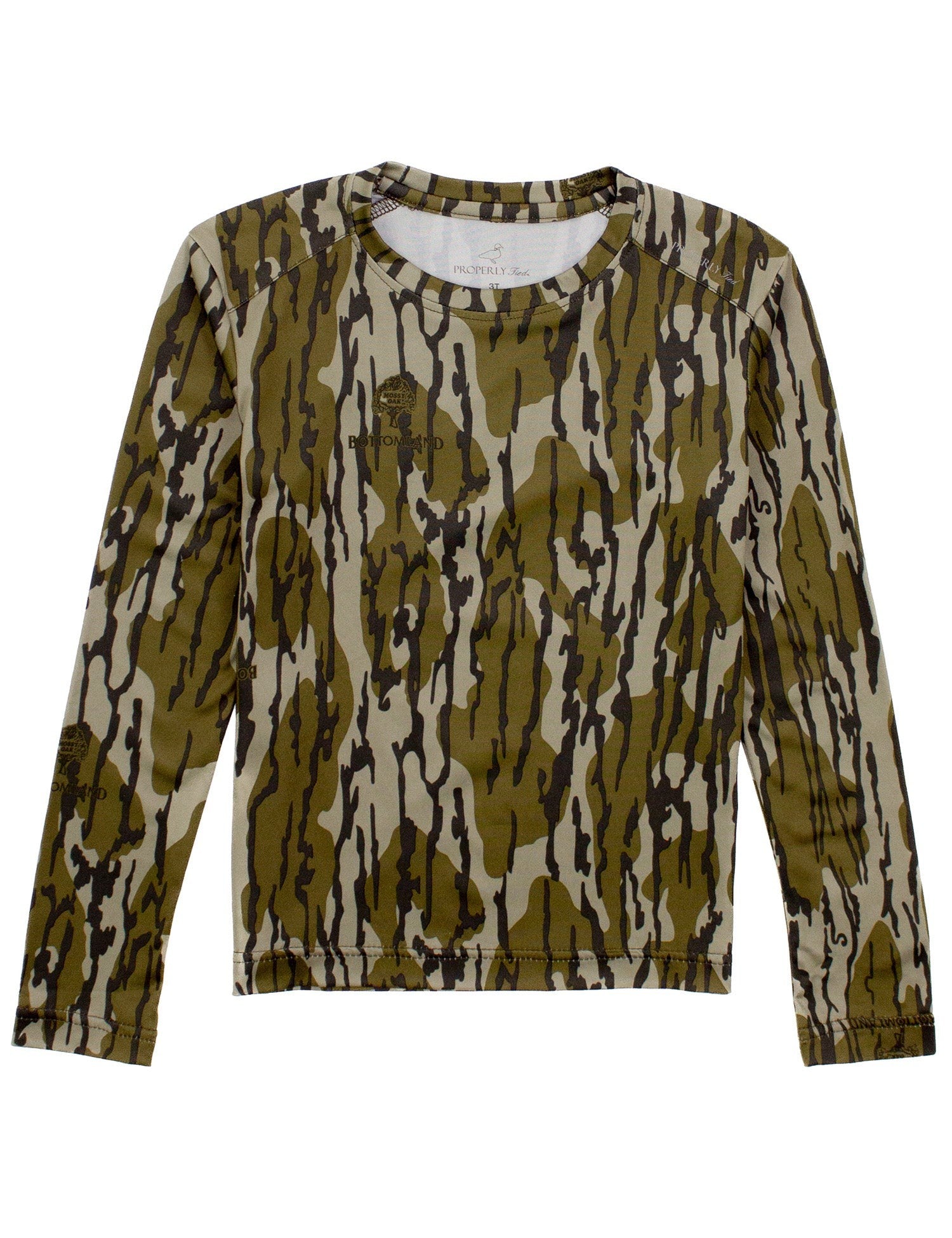 Properly Tied x Mossy Oak Boys Ravine Hoodie - Original Bottomland main image 1