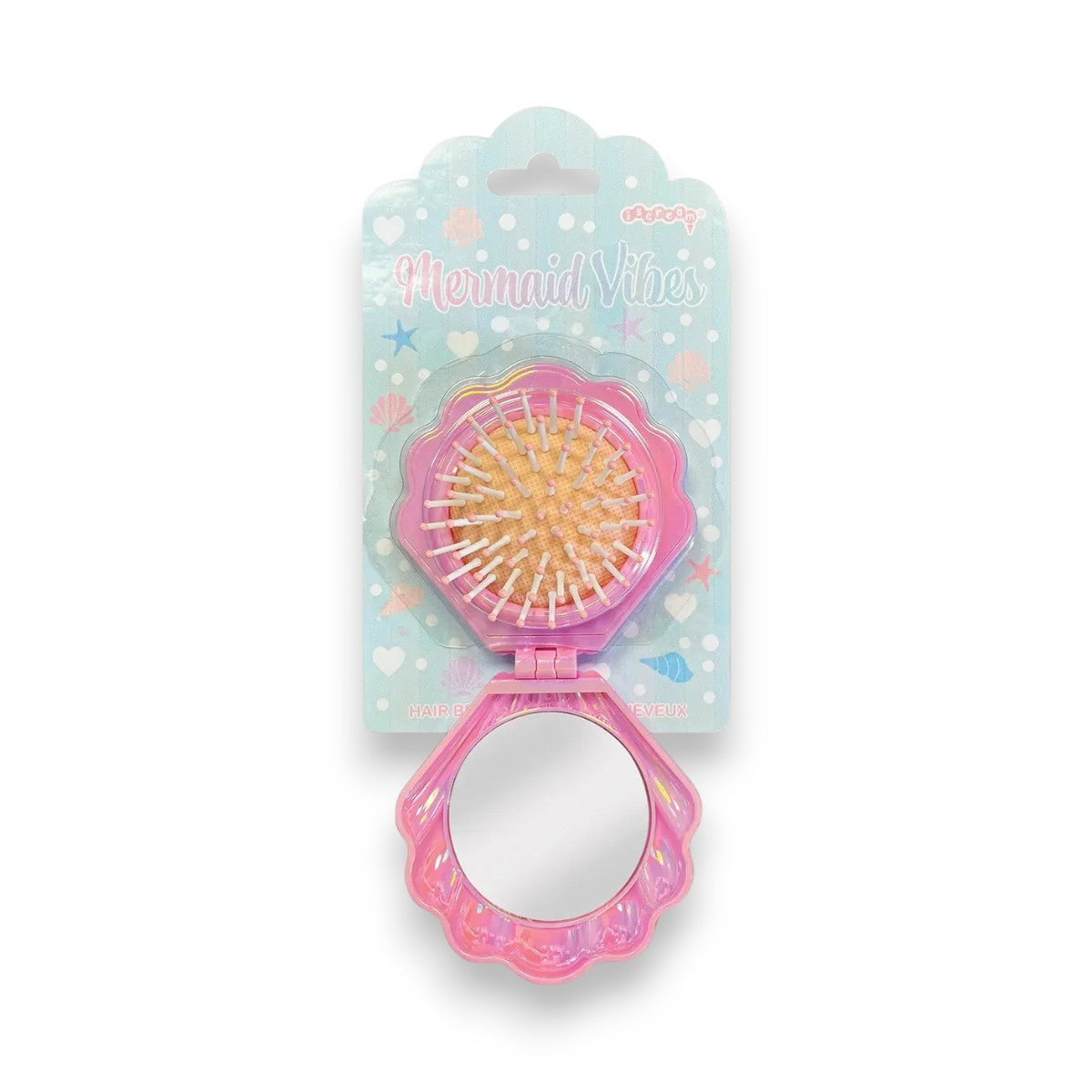 Iscream Mermaid Vibes Pop Up Shell Brush