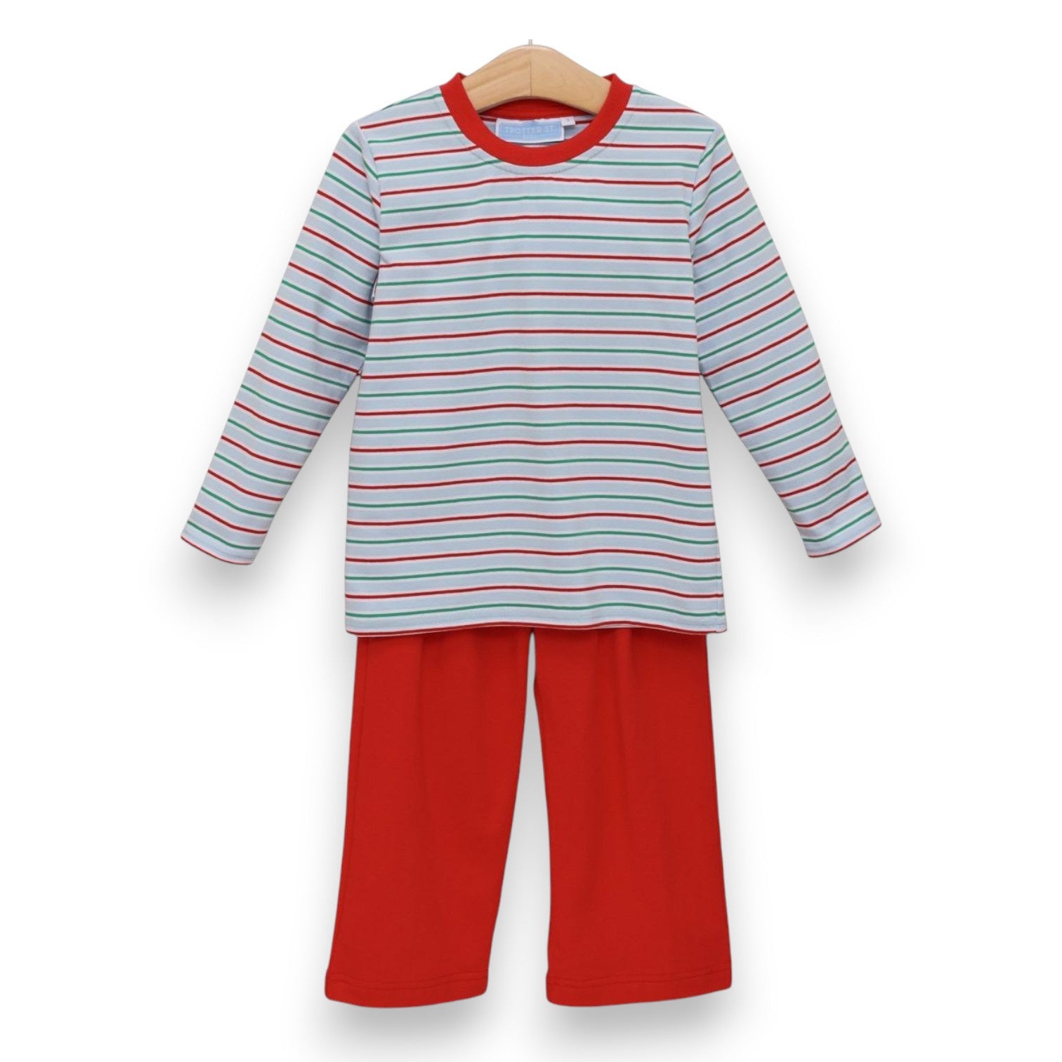 Trotter Street Kids Miller Pant Set Merry & Bright TSK-02939 5308
