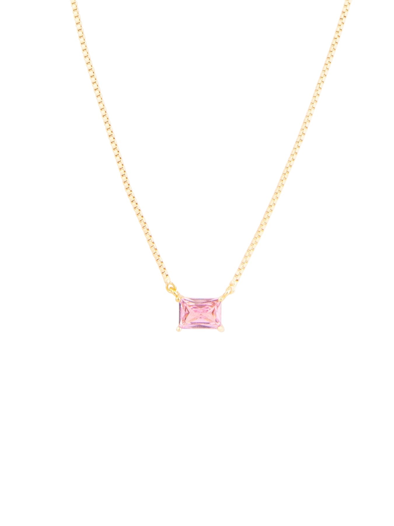 Michelle McDowell MM Girl 18k Gold Plated Birthstone Necklaces