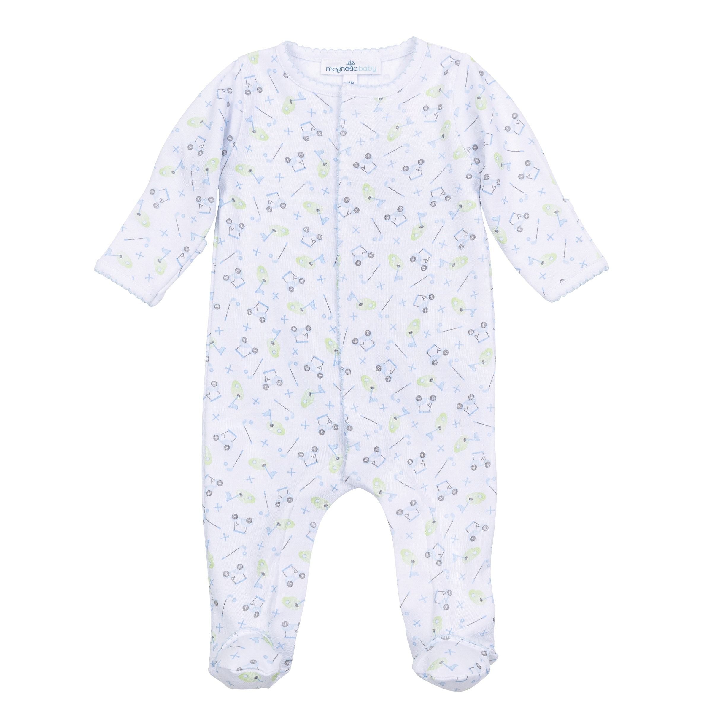 Magnolia Baby Tiny Tee Time Printed Footie LB 2298-400P 5202
