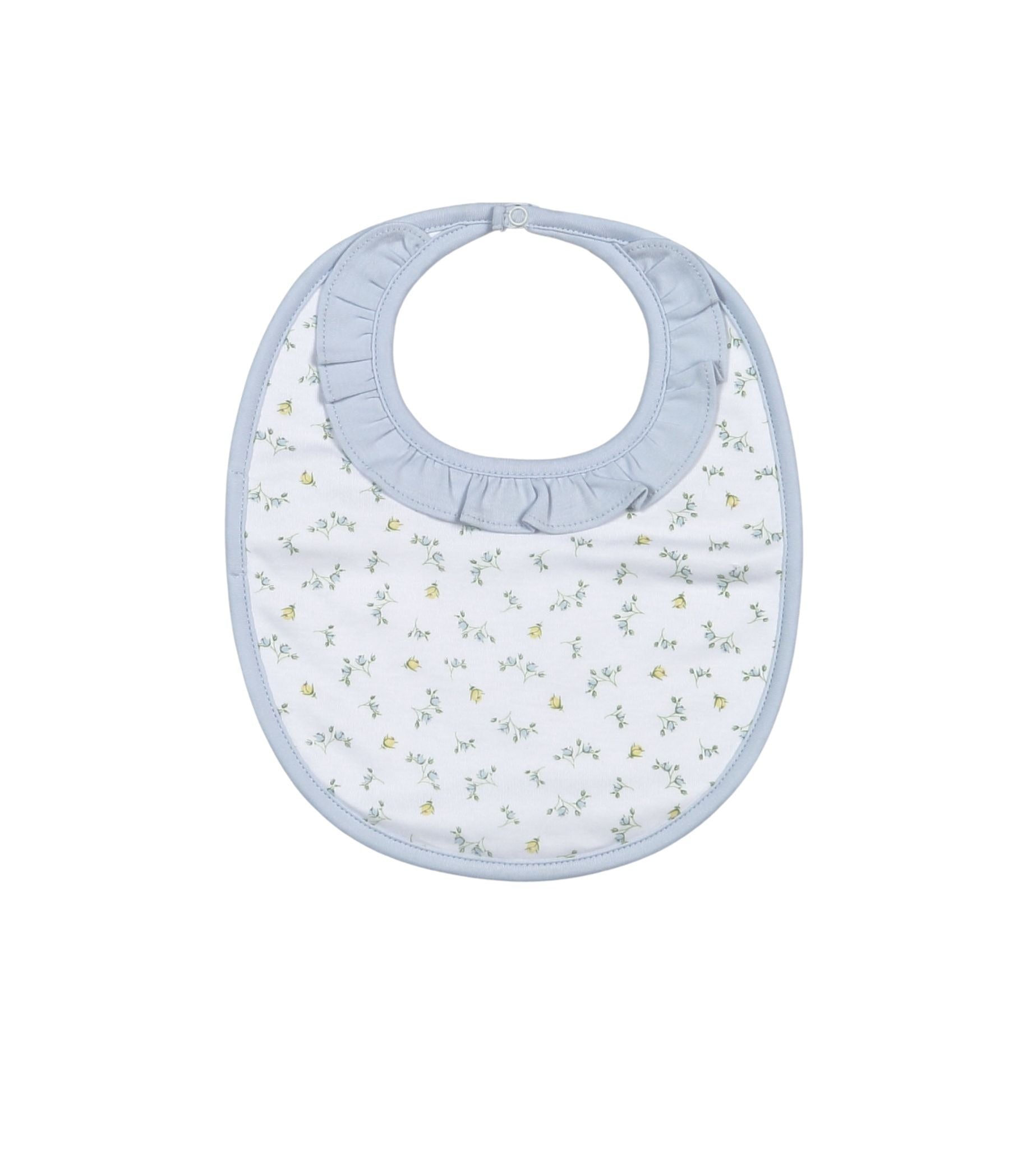 Baby Loren Mia Blue Floral Bib MIA-018 5207