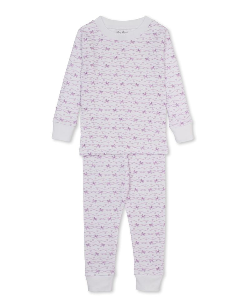 Kissy Kissy PJs Baby Bows Lilac Pajama Set Snug KG614527I-K531 5306