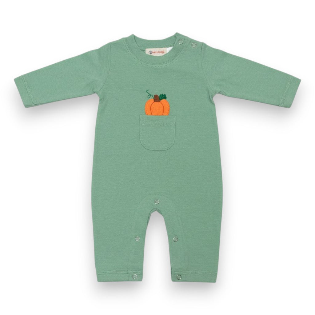 Luigi L/S Jersey Romper Pumpkin OE158-13909 5309