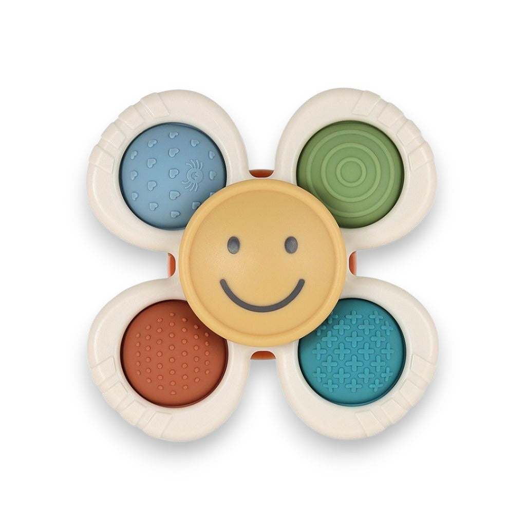 Itzy Ritzy Pop & Whirl Fidget Spinner Travel & Bath Toy