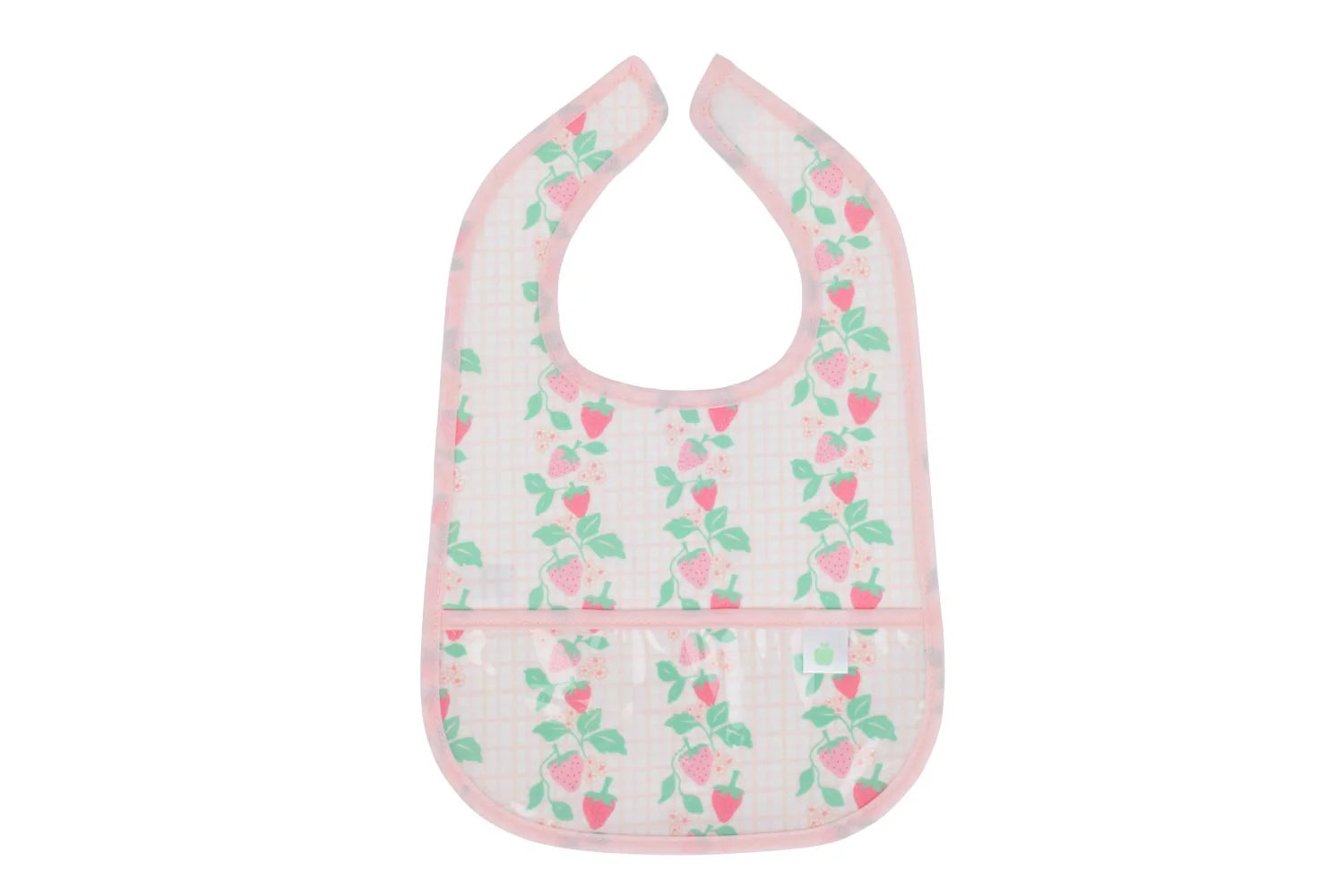 Apple of My Isla Laminated Bibs