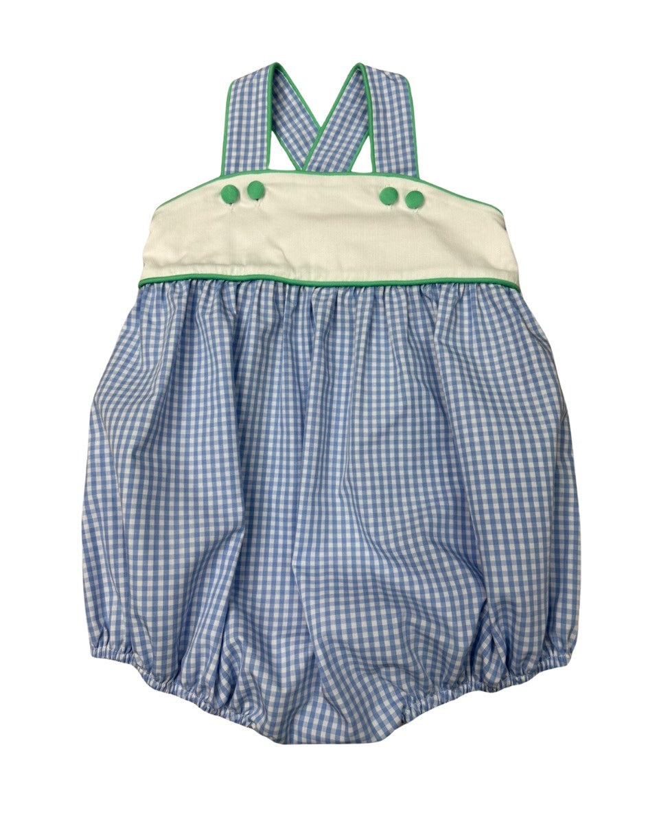 Whimsy Bay Williamsburg Plaid Sunsuit WBS26-49 5302