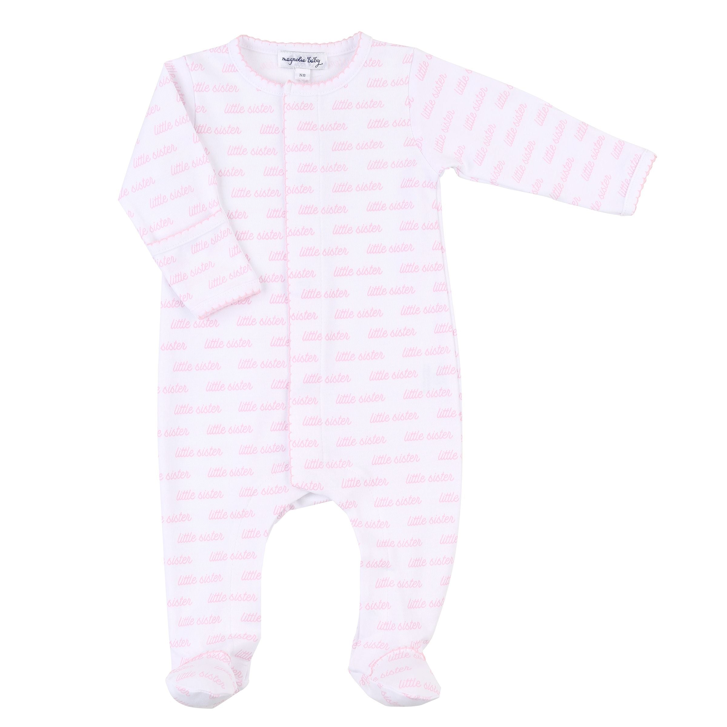 Magnolia Baby Little Brother & Little Sister Printed Footie 4474-402/400 5006