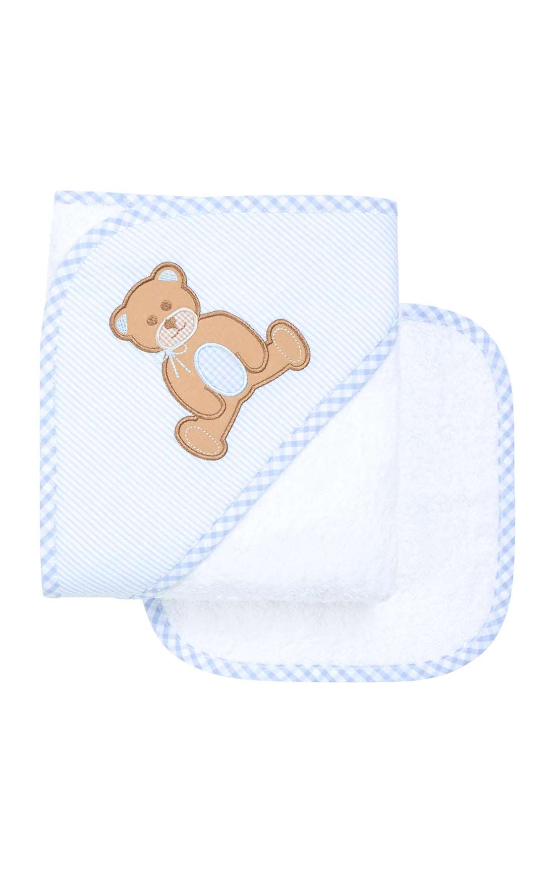 3 Marthas applique hooded towel set NEW