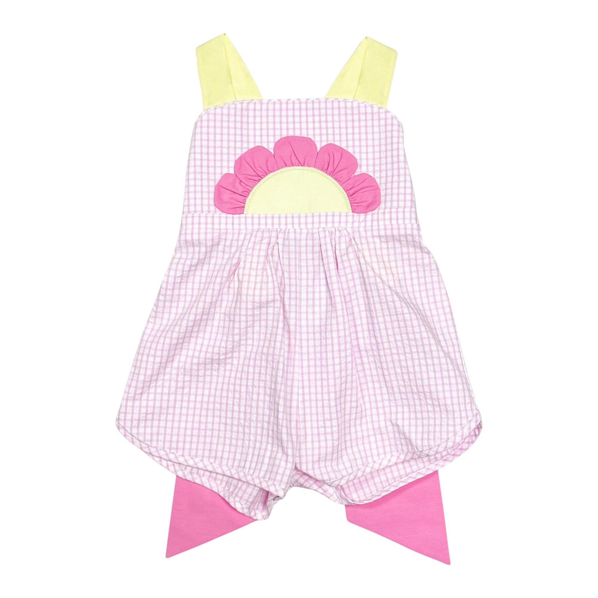 Zuccini Flowers Sussie Overall Popsicle Windowpane 5301