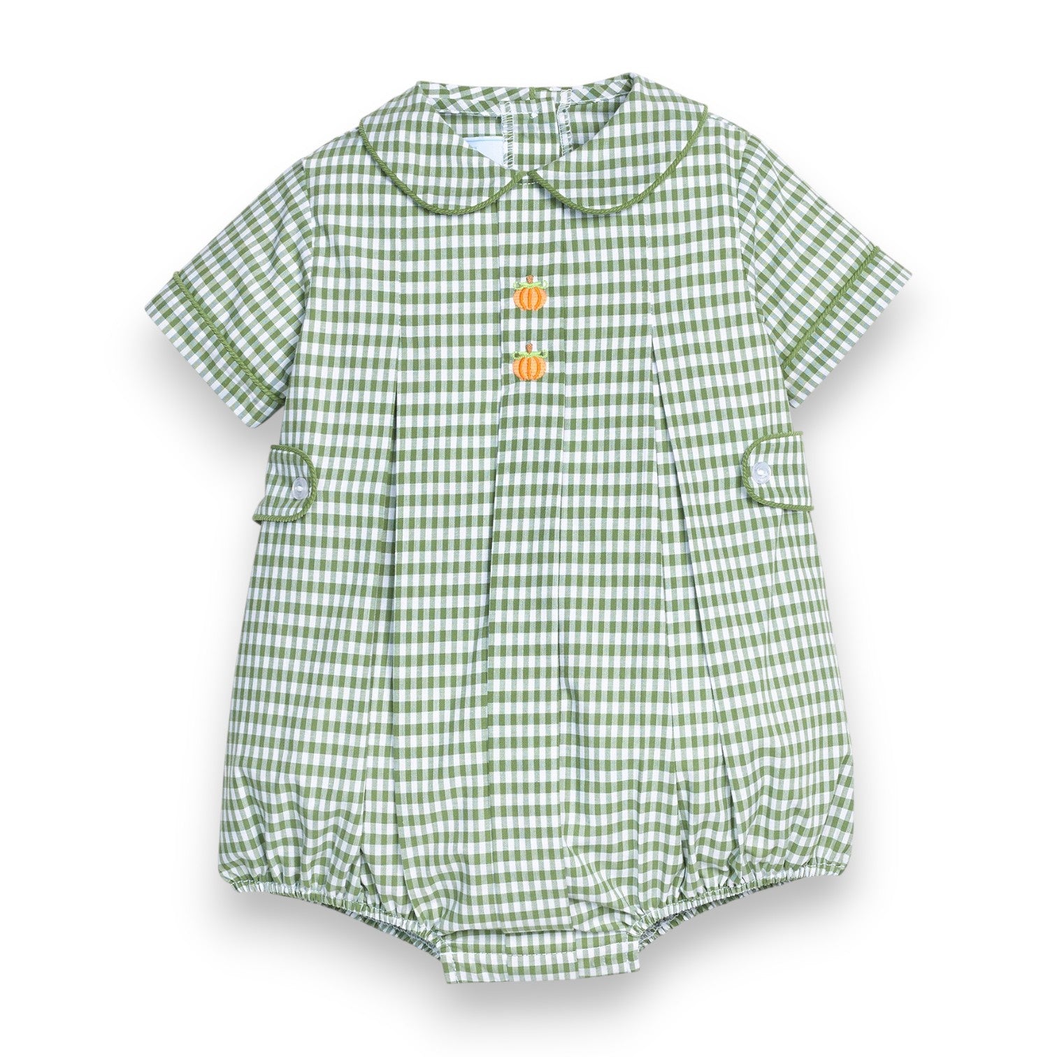 Little English Embroidered Nicholas Bubble Pumpkin