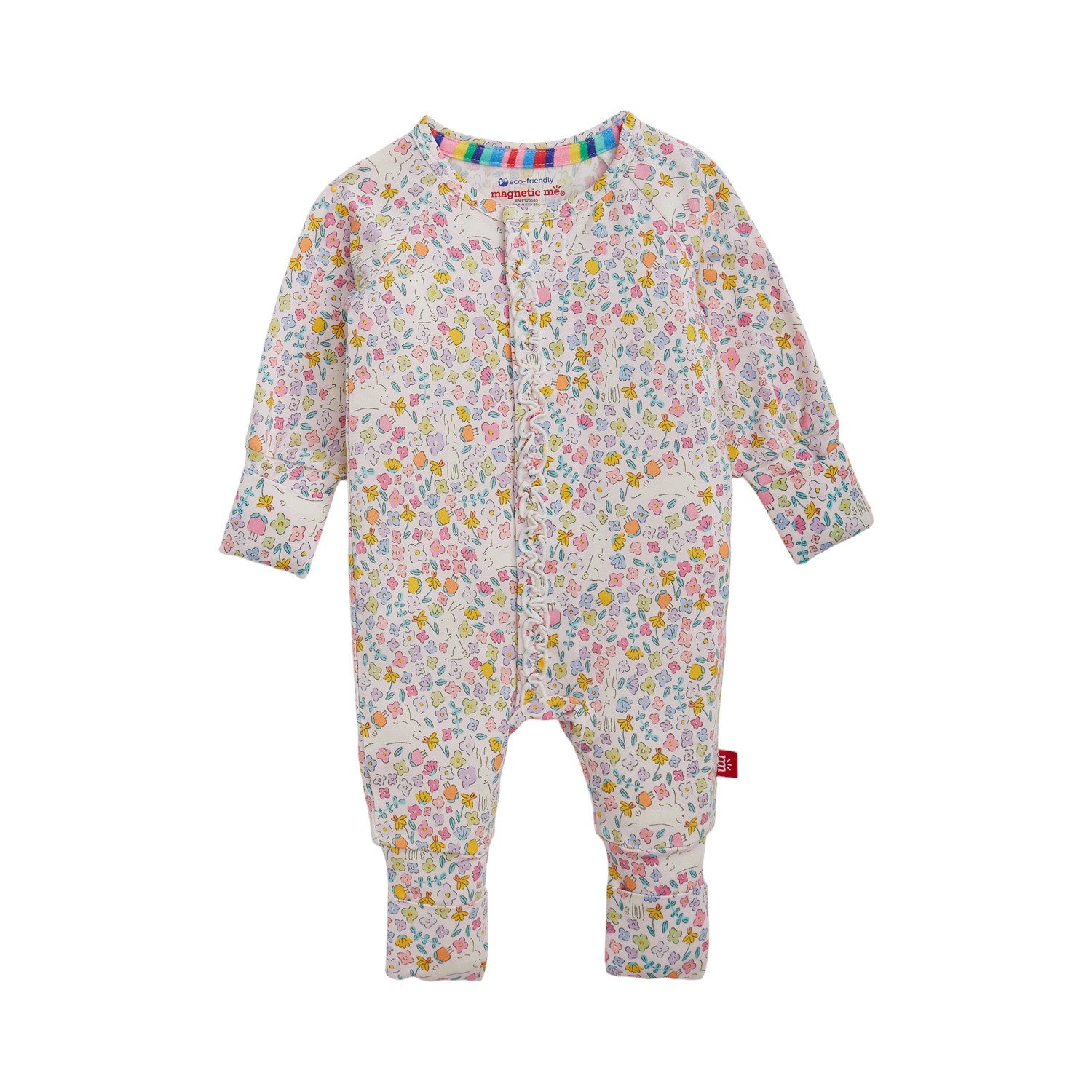 Magnetic Me Bunny Blossom Magnetic Modal Convertible Coverall MS600077 5301