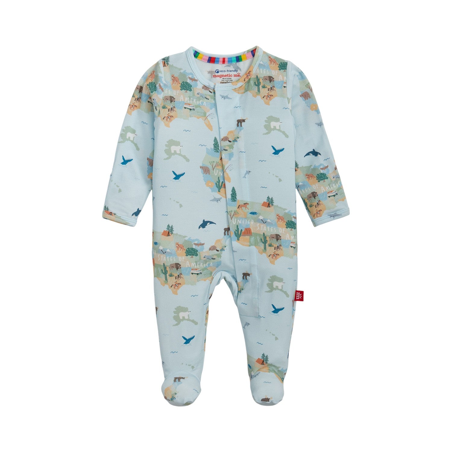 Magnetic Me America the Beautiful Modal Magnetic Footie MS600054 5301
