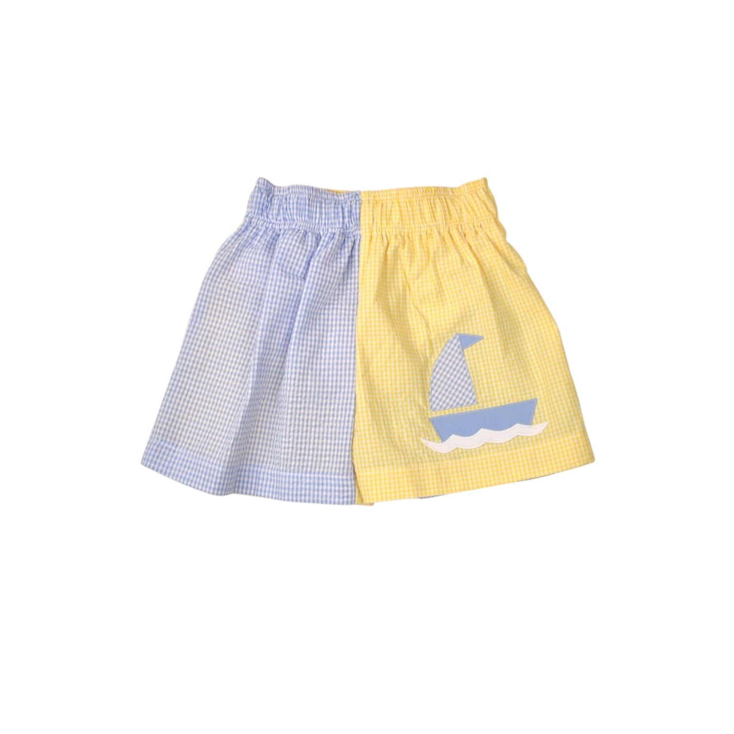 Funtasia Too Sailboat Applique Swim Trunks 77625 5301