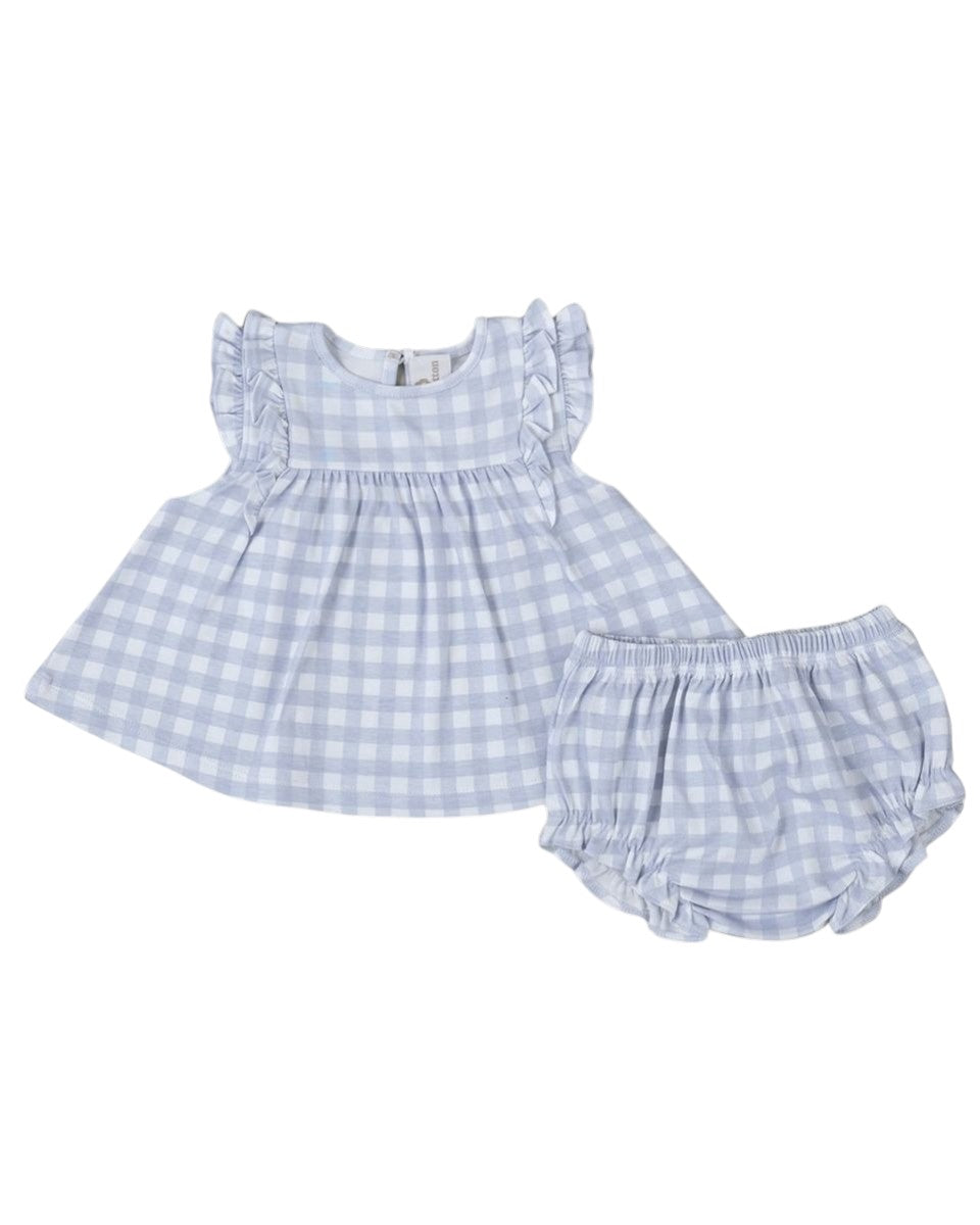 Miocotton Aurelia Dress Set/Dress Gingham 5301