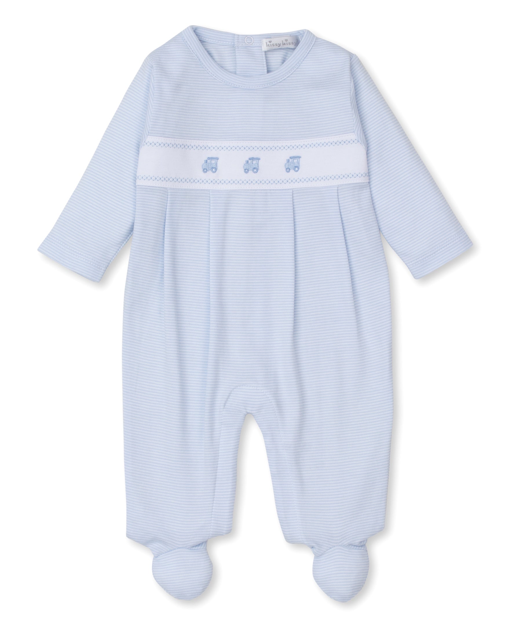 Kissy Kissy Classic Treasures Fall 24 Footie STR Blue