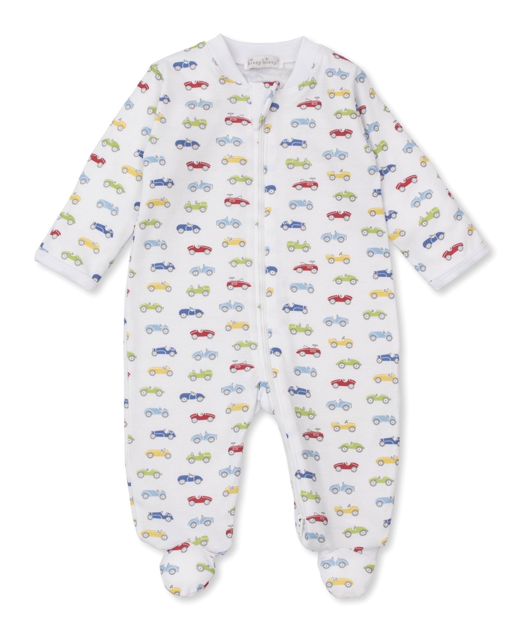 Kissy Kissy Car Central Footie W/Zip PRT KBQ11370N-K999 5201