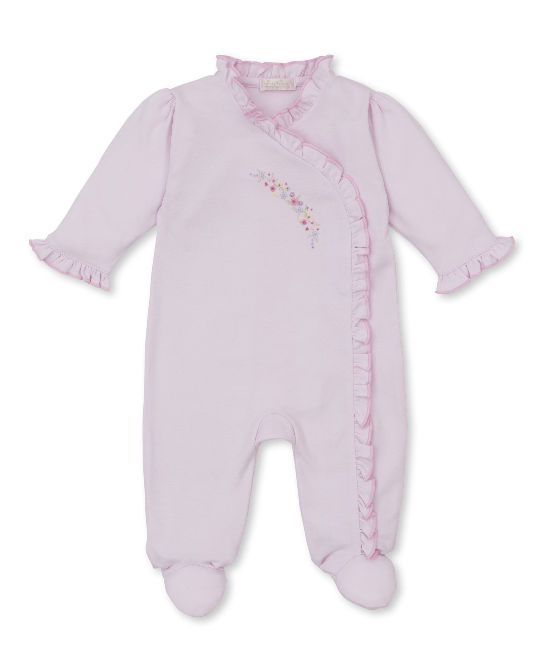 Kissy Kissy Premier Flower & Vines Footie W/hand Emb KGQ12102N-K650 5202