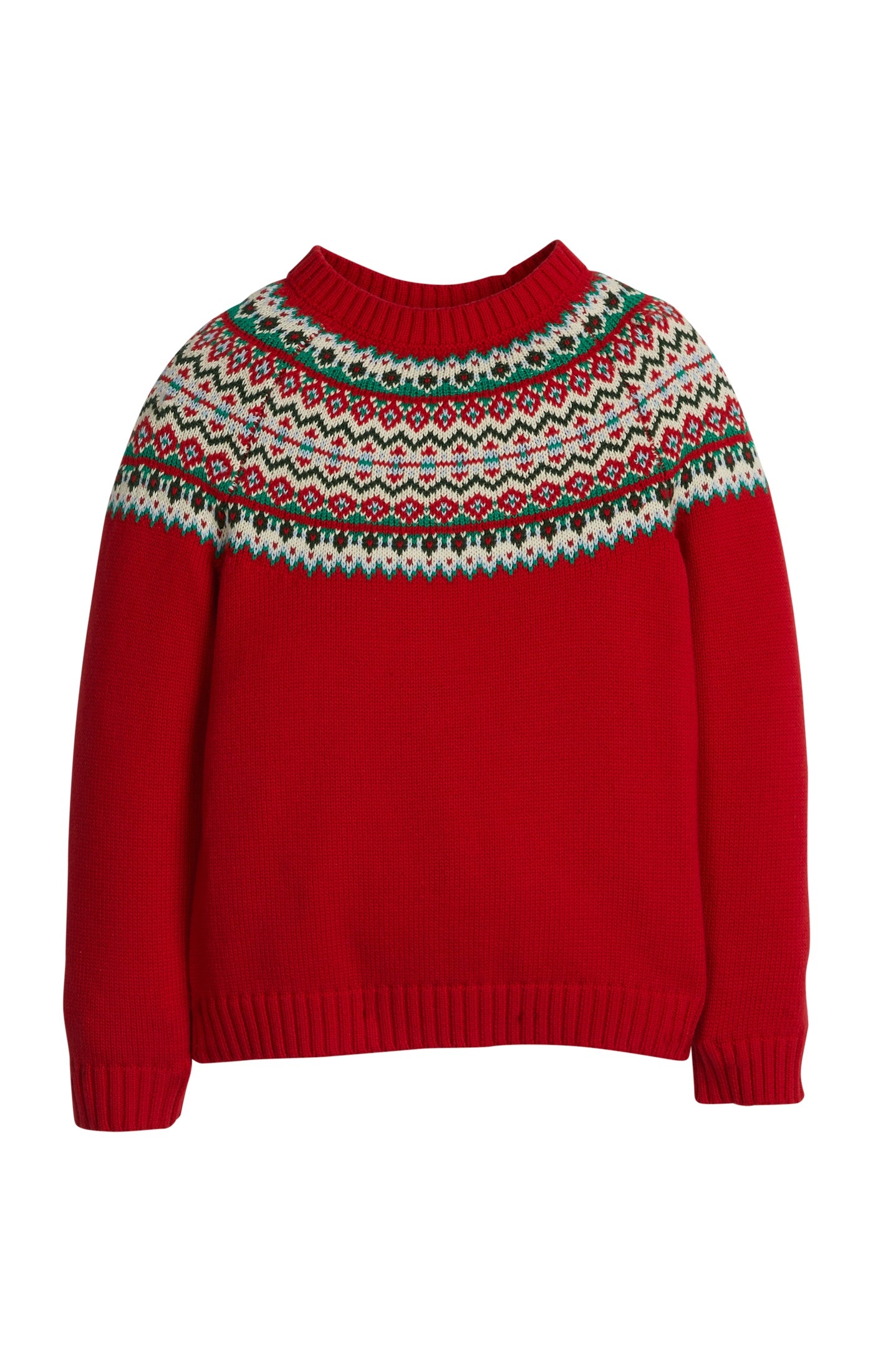 Little English Holiday Fair Isle Sweater 5209