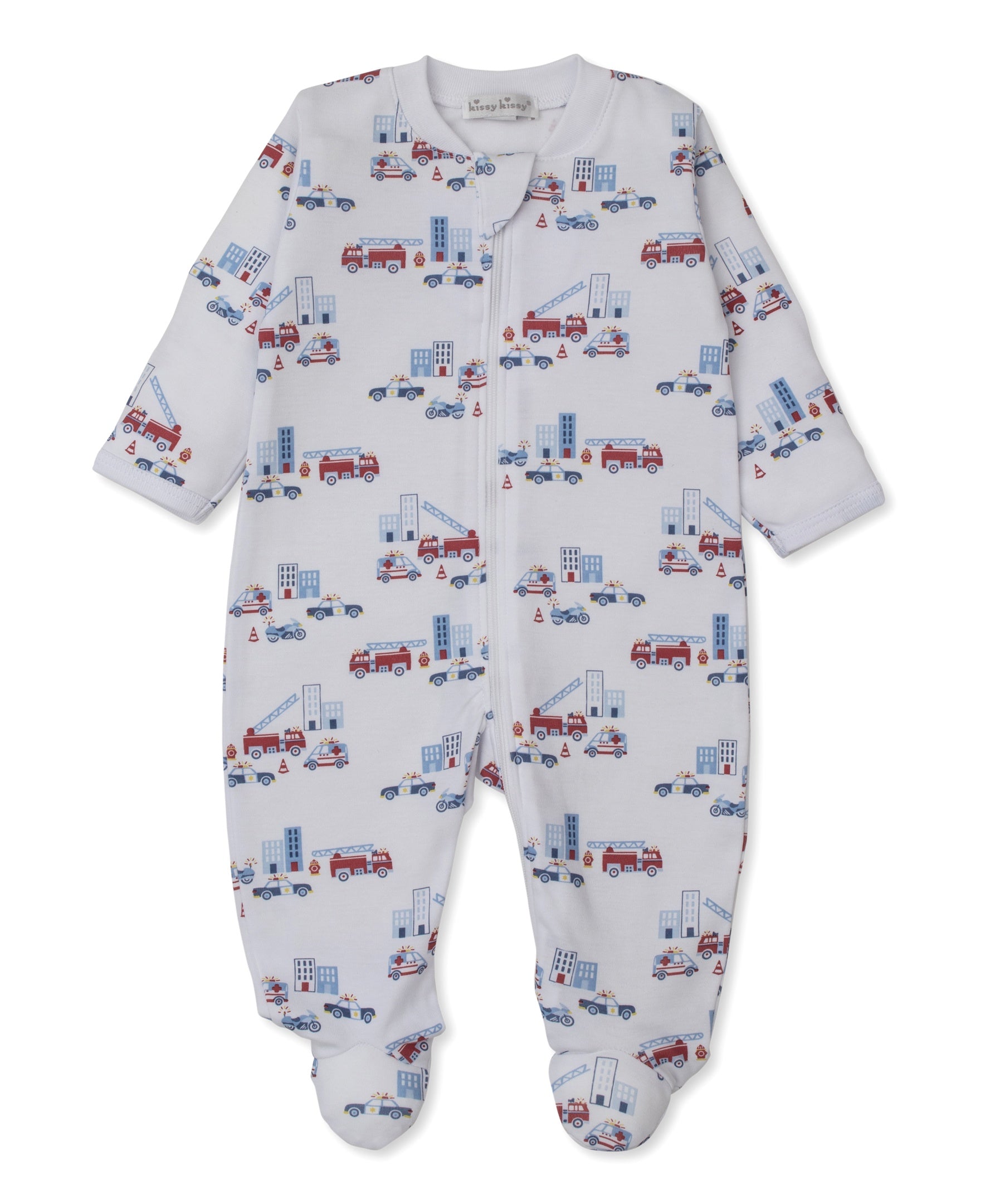 Kissy Kissy Rescue Raid Footie W/Zip KBQ13404N 5211
